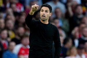 อาร์เตต้าเสียใจ