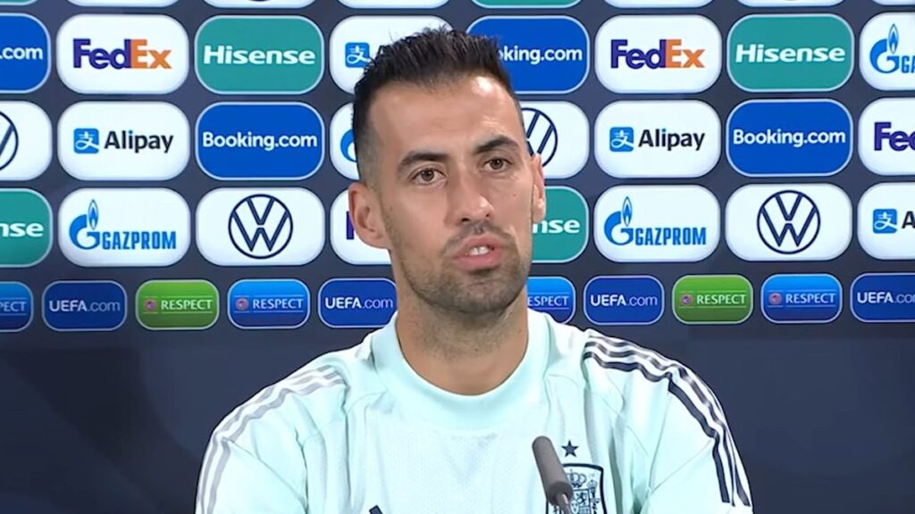 บุสเกตส์ยืนยัน